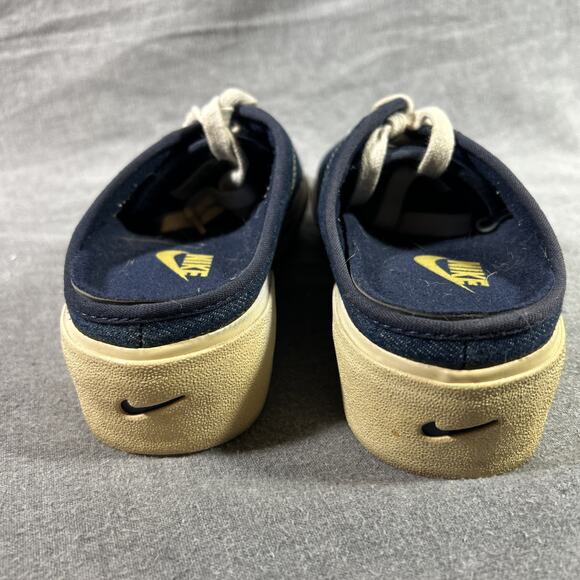 Nike Vintage 90s Y2K 9 Denim Slides Slip On Shoes Platform W 8.5 Havoc Mules - Picture 4 of 9